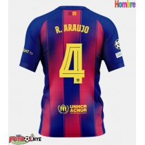 Camiseta Barcelona Ronald Araujo #4 Primera Equipación 2025-26 manga corta
